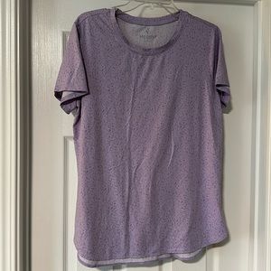 Skechers activewear top- purple- size L- like new